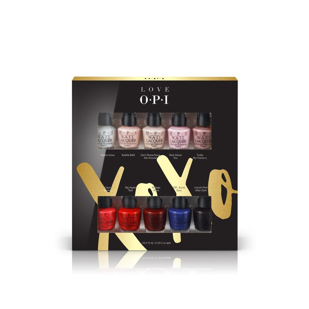 Love OPI Nail Lacquer 10 Pack XOXO Collection