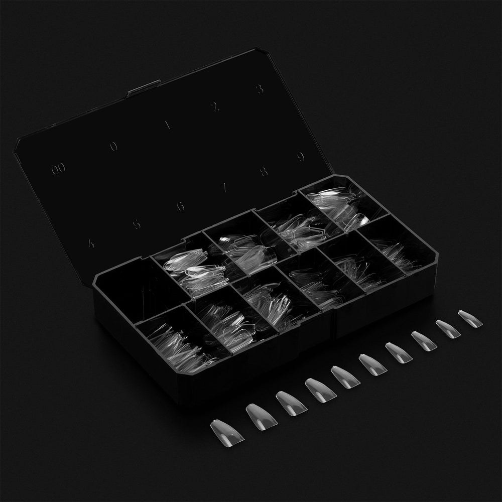 Gel-X Box of Tips Natural Coffin Medium