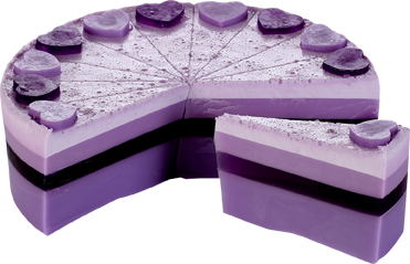 Berrylicious Soap Cake Slice