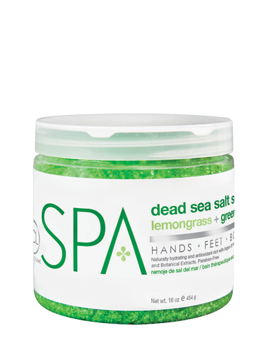 Dead Sea Salt Soak Lemongrass + Green Tea