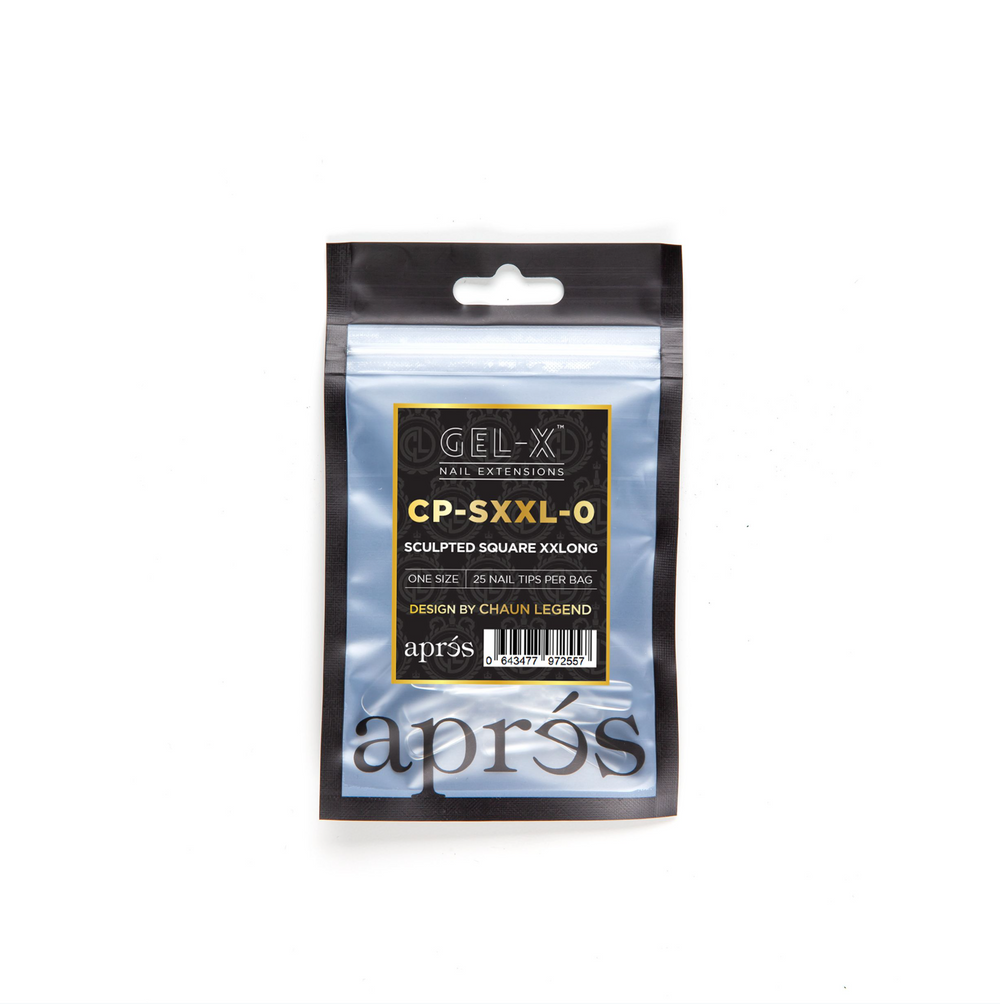 Gel-X Tips Refill Bags Sculpted Square Extra Extra Long