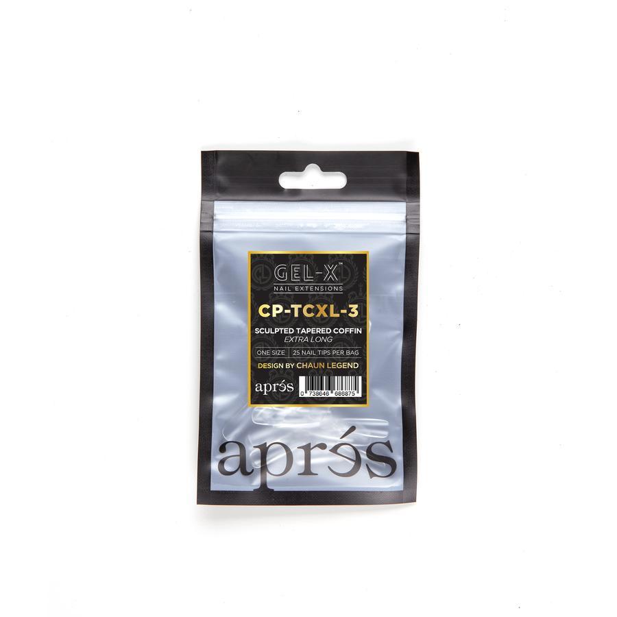 Gel-X Tips Refill Bags Sculpted Tapered Coffin Extra Long